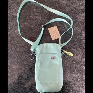 Calia turquoise crossbody essentials bag
